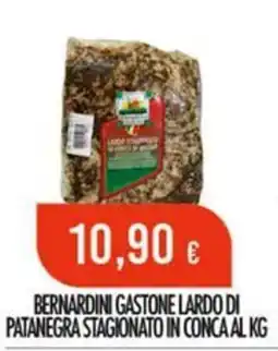 Scelgo Bernardini Gastone lardo di patanegra stagionato in conca offerta