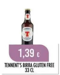 Scelgo Tennent's birra gluten free offerta