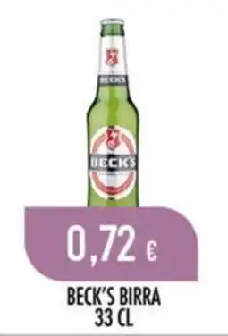 Scelgo Beck's birra offerta