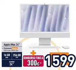 Unieuro Apple iMac 24" offerta