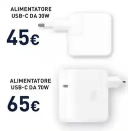 Unieuro Alimentatore USB-C Apple offerta