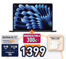 Unieuro MacBook Air 13" offerta