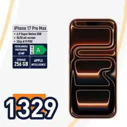 Unieuro iPhone 17 Pro Max offerta