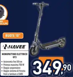 Unieuro Navee Monopattino elettrico Navee GT3 offerta