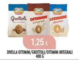 Scelgo Divella ottimini/grottoli/ottimini integrali offerta