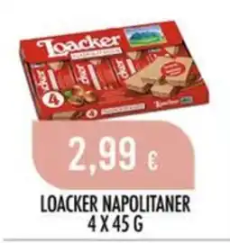 Scelgo Loacker Napolitaner offerta