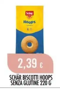 Scelgo Schär biscotti hoops offerta