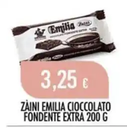 Scelgo Zàini Emilia cioccolato fondente extra offerta