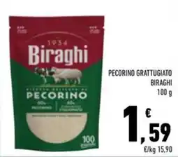 Conad Superstore Pecorino grattugiato Biraghi offerta