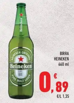 Conad Superstore Birra Heineken offerta