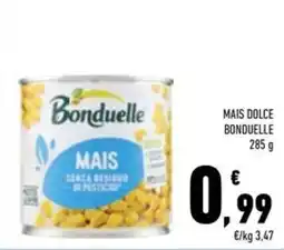 Conad Superstore Mais dolce Bonduelle offerta