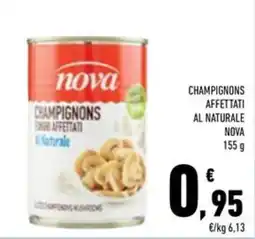 Conad Superstore Champignonns affettati al naturale nova offerta