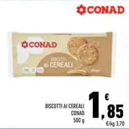 Conad Superstore Biscotti ai cereali Conad offerta