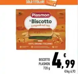Conad Superstore Biscotto Plasmon offerta