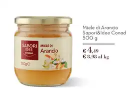 Spazio Conad Miele di Arancio SaporI&Idee Conad offerta