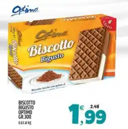 Ard Discount Biscotto Bigusto Optimo offerta
