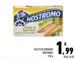 Conad Superstore Filetti di Sgombro Nostromo offerta