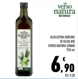 Conad Superstore Olio extra vergine di oliva bio verso natura conad offerta