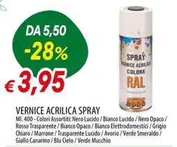 IperFamila Vernice acrilica spray offerta