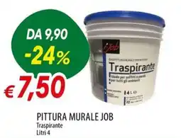 IperFamila Pittura murale Job Traspirante offerta