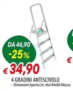 IperFamila 4 gradini antiscivolo offerta