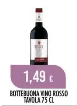 Scelgo Bottebuona vino rosso tavola offerta
