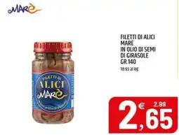 Ard Discount Filetti di alici Mare offerta