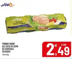 Ard Discount Tonno Marè all'olio di semi di girasole offerta
