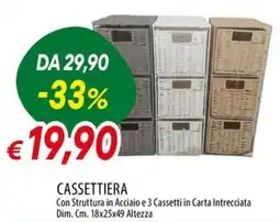 IperFamila Cassettiera offerta