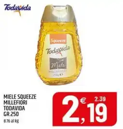 Ard Discount Miele squeeze millefiori TodaVida offerta