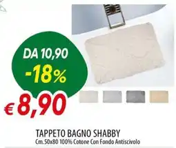 IperFamila Tappeto bagno shabby offerta