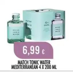 Scelgo Match tonic water mediterranea offerta