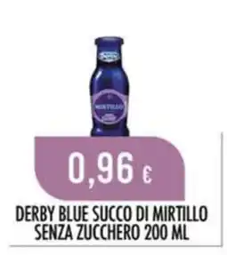 Scelgo Derby Blue succo di mirtillo senza zucchero offerta