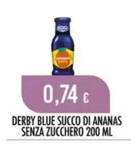 Scelgo Derby Blue succo di ananas senza zucchero offerta