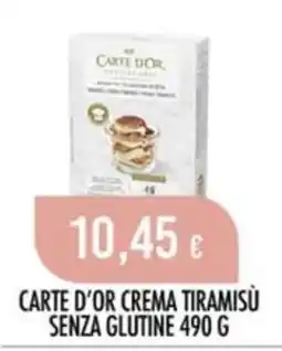 Scelgo Carte d'or crema tiramisù senza glutine offerta