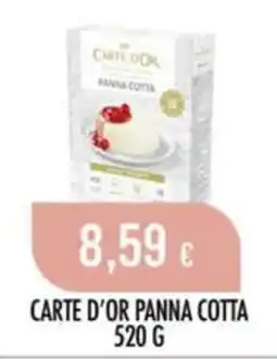Scelgo Carte d'or panna cotta offerta