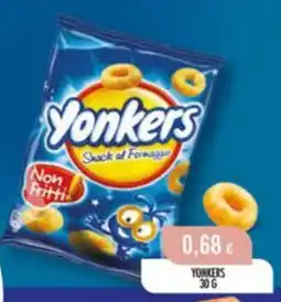 Scelgo Yonkers Snack al Formaggio offerta