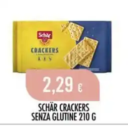 Scelgo Schär Crackers senza glutine offerta