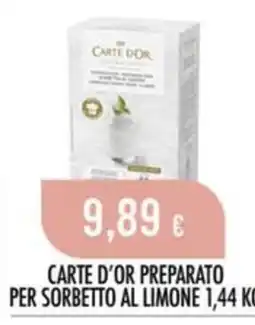 Scelgo Carte d'Or preparato per sorbetto al limone offerta