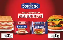 Conad Superstore Sottilette classiche offerta