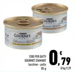 Conad Superstore Cibo per gatti Gourmet Diamant offerta