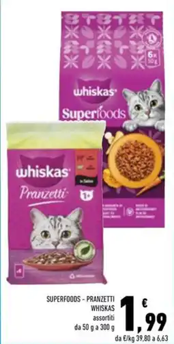 Conad Superstore Superfoods - Pranzetti Whiskas offerta