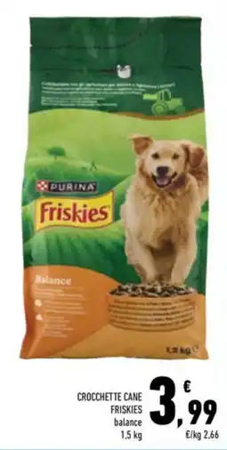Conad Superstore Crocchette cane Friskies balance offerta