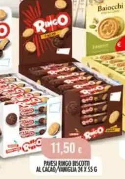 Scelgo Pavesi Ringo Biscotti al Cacao/Vaniglia offerta