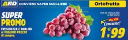 Ard Discount Uva da tavola red globe cat.ii offerta