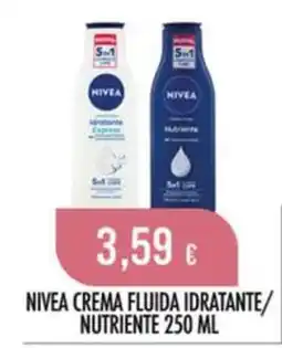 Scelgo Nivea crema fluida idratante/nutriente offerta