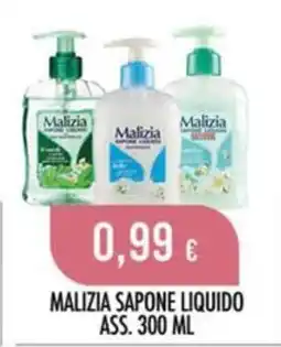Scelgo Malizia sapone liquido offerta