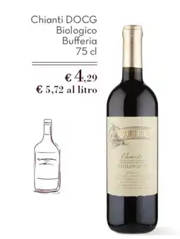 Spazio Conad Chianti DOCG Biologico Bufferia offerta