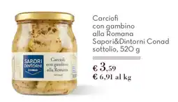 Spazio Conad Carciofi con gambino alla Romana Saporidintorni Conad offerta