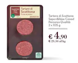 Spazio Conad Tartare di Scottona SaporI&Idee Conad offerta